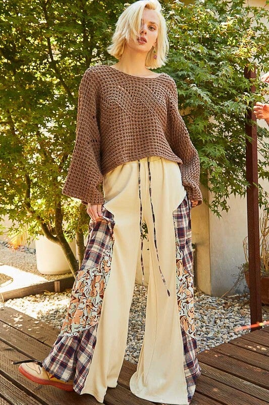Cropped chenille sweater shop